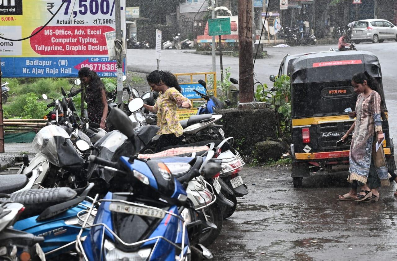 Badlapur residents can expect moderate rainfall for the next 24 hours